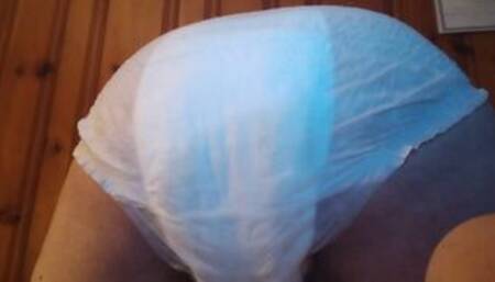 I wet and messed in my pull up.