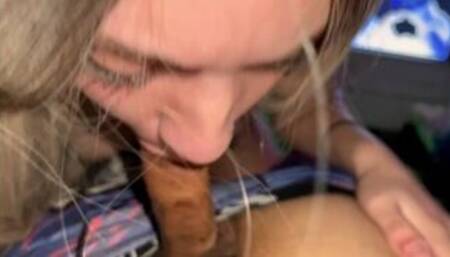 Sexy School Girl Deepthroat BBC & Get’s Anal