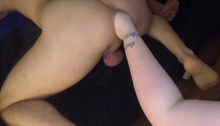 Femdom pegging and extreme anal stretching and anal fisting with Goddess Emilyincharge