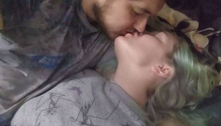 Passionate homemade encounter with big-breasted MILF