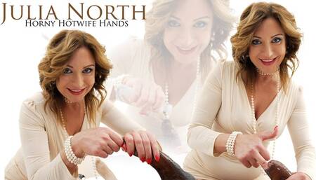 Julia North Hotwife Interracial POV Handjob & Foreskin Play