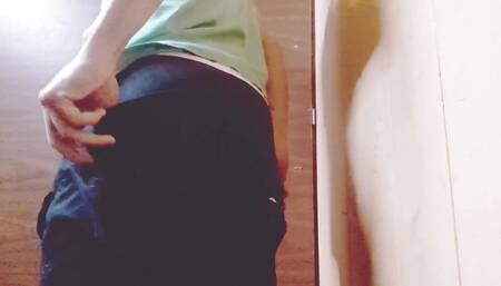 My Young Webcam Show Naked Playing with His Body the Sun Reflects My Body Outdoors