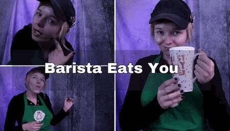 Barista Eats You POV Vore - MP4