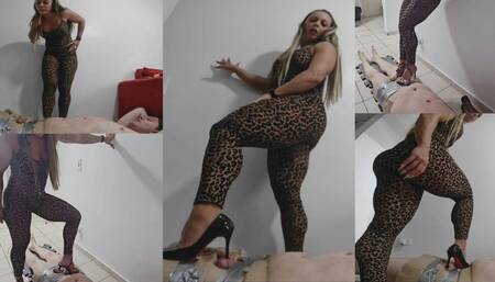 CBT 02 - High heels crushing penis