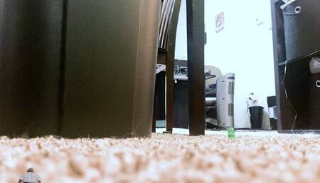 Teenie Swims in Giantess Trash 1080