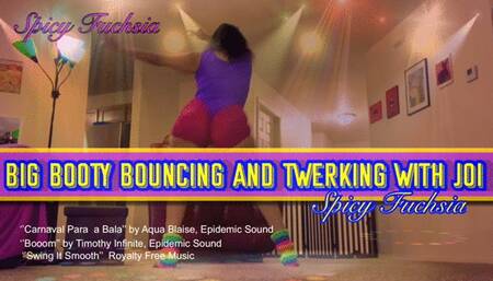 Big Booty Bouncing and Twerking with JOI