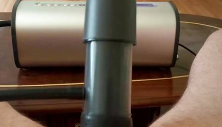 New Cock Milking Machine VacuGlide while Mommy doesnt see by AutoBlow