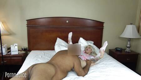 If You Eat My Blonde Russian Pussy I Will Suck Your Big Black Cock Starring Sandra Luberc