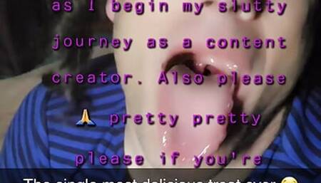 CD Arexa Bragdoll eats own cum