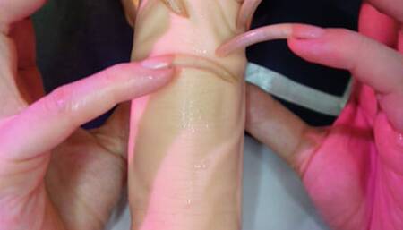 THE STUDENT'S CLAWS ARE PRACTICING ON YOUR COCK IN BIOLOGY CLASS