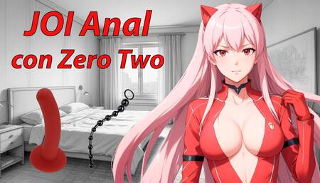 Spanish JOI Hentai Anal with Zero Two, Spanish voice.