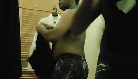 Changing room nude
