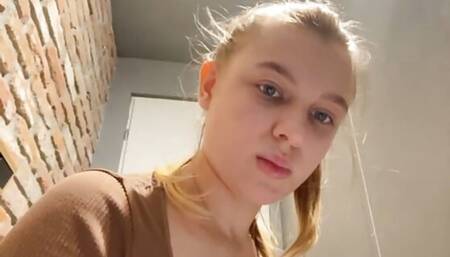 Fucking in the public shower. Public big dildo asshole fucking.