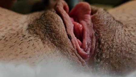 Close up pussy orgasm