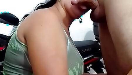 Suck Wife Deep Throat Girlfriend