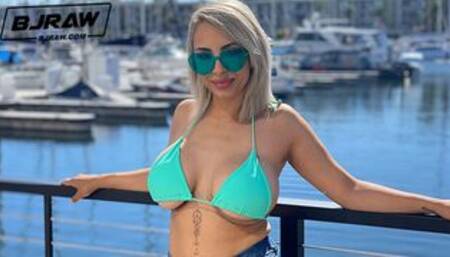 Lauren Pixie takes a load