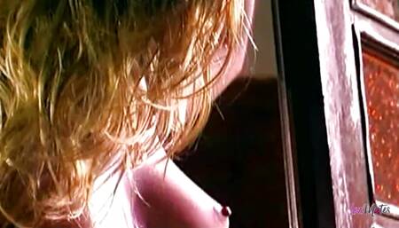Before Using Their Anal Toys the Blonde and Brunette Lesbians Passionately Lick Their Tight Assholes.
