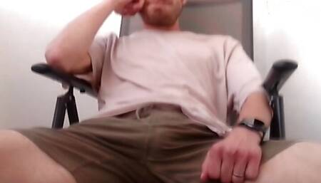 Bator Bro Shirtless Gooning on the Balcony While Stepdad Is Out