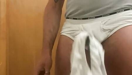 Big cum shot in my underpants