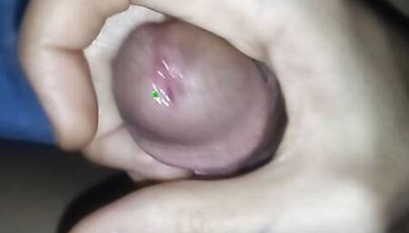 Horny Guy Jacks Off Rock Hard Dick