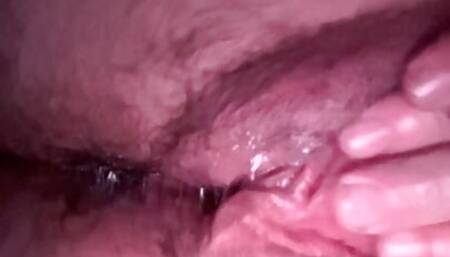 Ftm transboy with a nice creamy that fingers herself