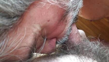 Very passionate blowjob