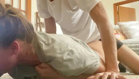 Ram my pussy from behind , Save ur sweet cum in a Jar for later