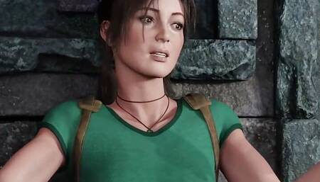 Hot Girl Fucked by Many Aliens in a Strange Island