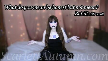 A nice honest dick rating? But you are so small - WMV HD 1080p