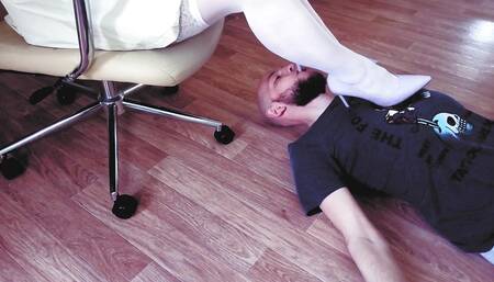 I Made the Guy Lick My Shoes and Suck on My Heels.