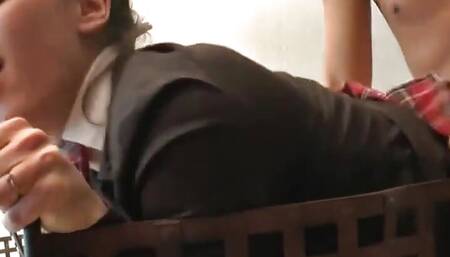 A Bachelor gets anal fucked by her private teacher!