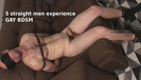 [BUNDLE] 5 real straight men experience BDSM