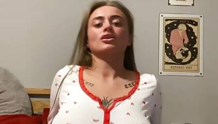 Dirty British Slut Solo Masturbation