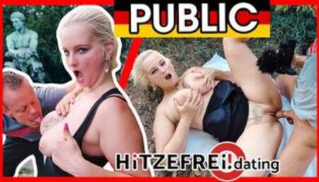 German mother MIA BITCH BANGED outdoors in Berlin!