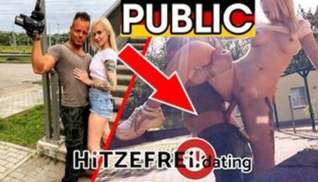 CAUGHT by POLICE: Blonde Teen Girl Fucked PUBLIC (Arteya)