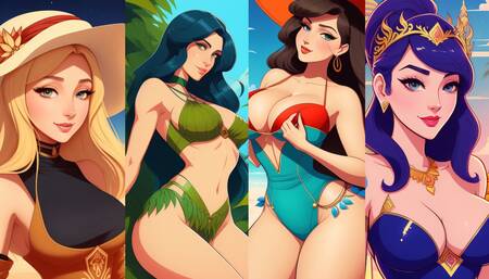 AI Generated Russian Beauty Pack Part 1