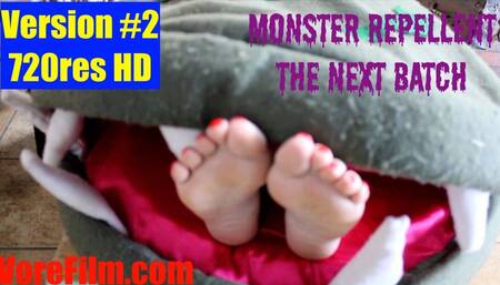 Monster Repellent: The Next Batch - 720res HD video barefoot