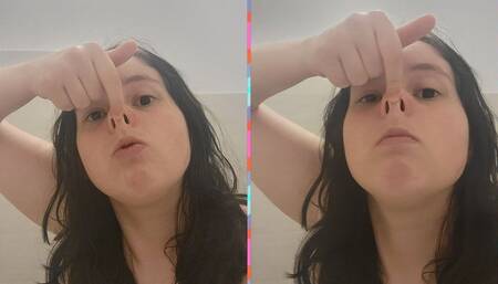 Stroke to My Piggy Nose