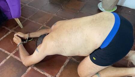 AFQ Topless bullwhipping by Milah