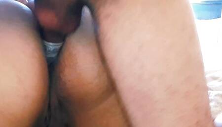 Cuckold Slut BBW Ebony Hotwife Anal Fuck With Tail Fox Anal