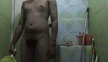 I shower and shake