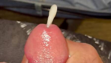 Tiny cock cums in pants