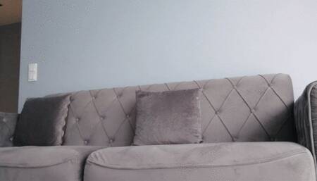 Cute and mean girlfriend makes you stroke for her amusement