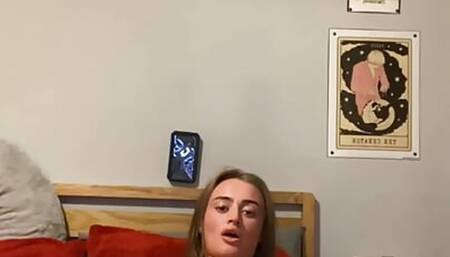 Goth Teen Solo Masturbation