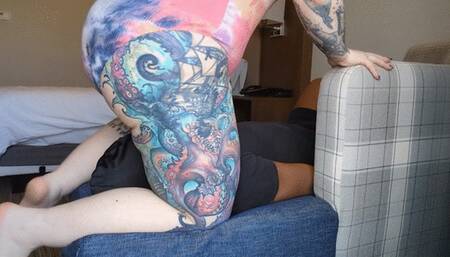 Couch sit - side view