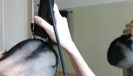 Italian Girl Shaves Her Head to Zero