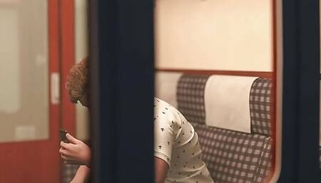 Off The Record - Part 2 - Fucking An Horny Korean Babe On Train By LoveSkySan69