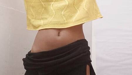 Clean shaved super tight pussy and sexy boobs