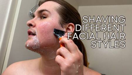 Shaving Different Facial Hair Styles