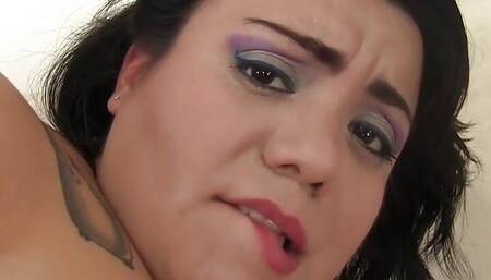 Super Big and Plump Babe Mia Riley Toys Herself to Orgasm